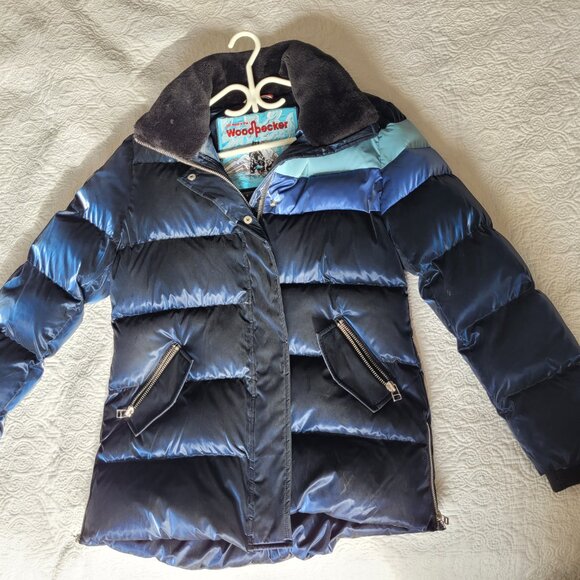 Exclusive WOODPECKER Winter Coat | Blue Sapphire XL - Picture 2 of 7